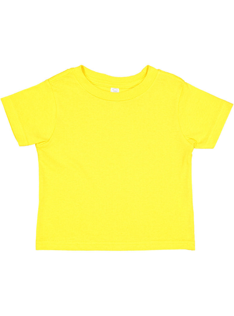 Baby Fine Jersey T-shirt, 100% Cotton, Yellow