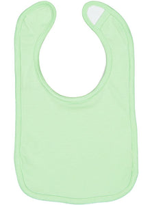 Baby Jersey Bib,  100% Cotton,   Mint