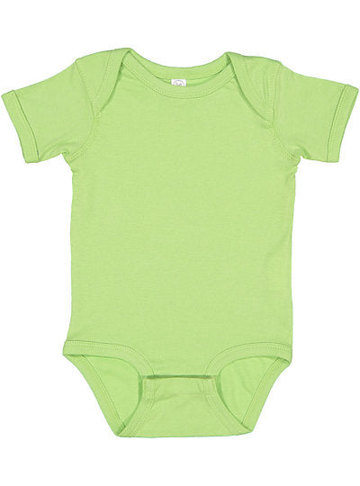 Short Sleeve -- Baby Bodysuit / Onesie -- 100% Cotton -- Key Lime