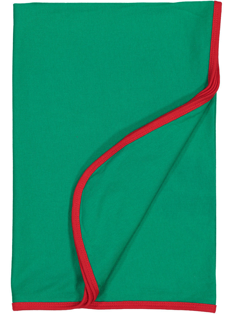 Baby Jersey Blanket,  5.5 oz., 100% Cotton Premium Jersey,   Kelly-Red