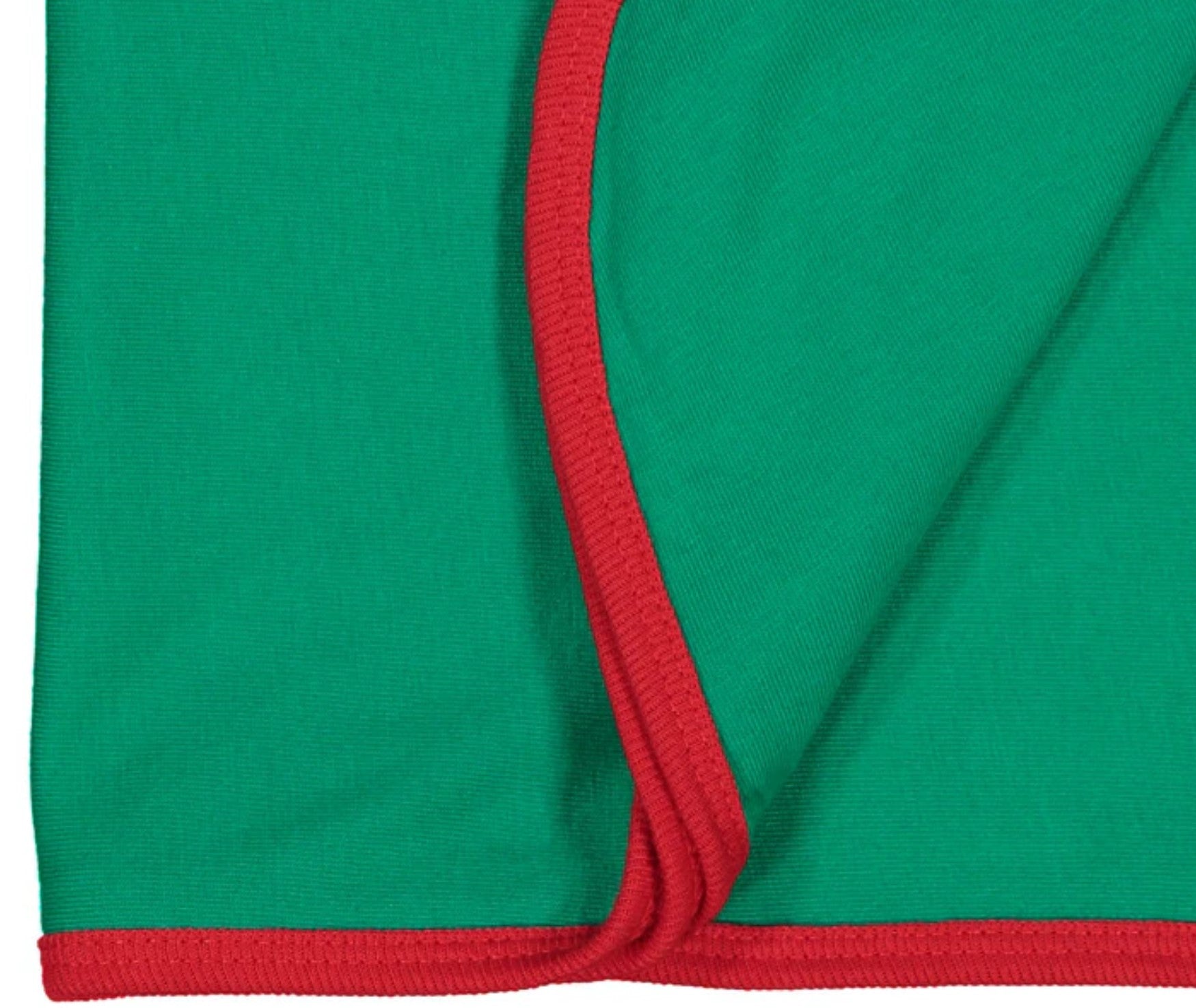 Baby Jersey Blanket,  5.5 oz., 100% Cotton Premium Jersey,   Kelly-Red