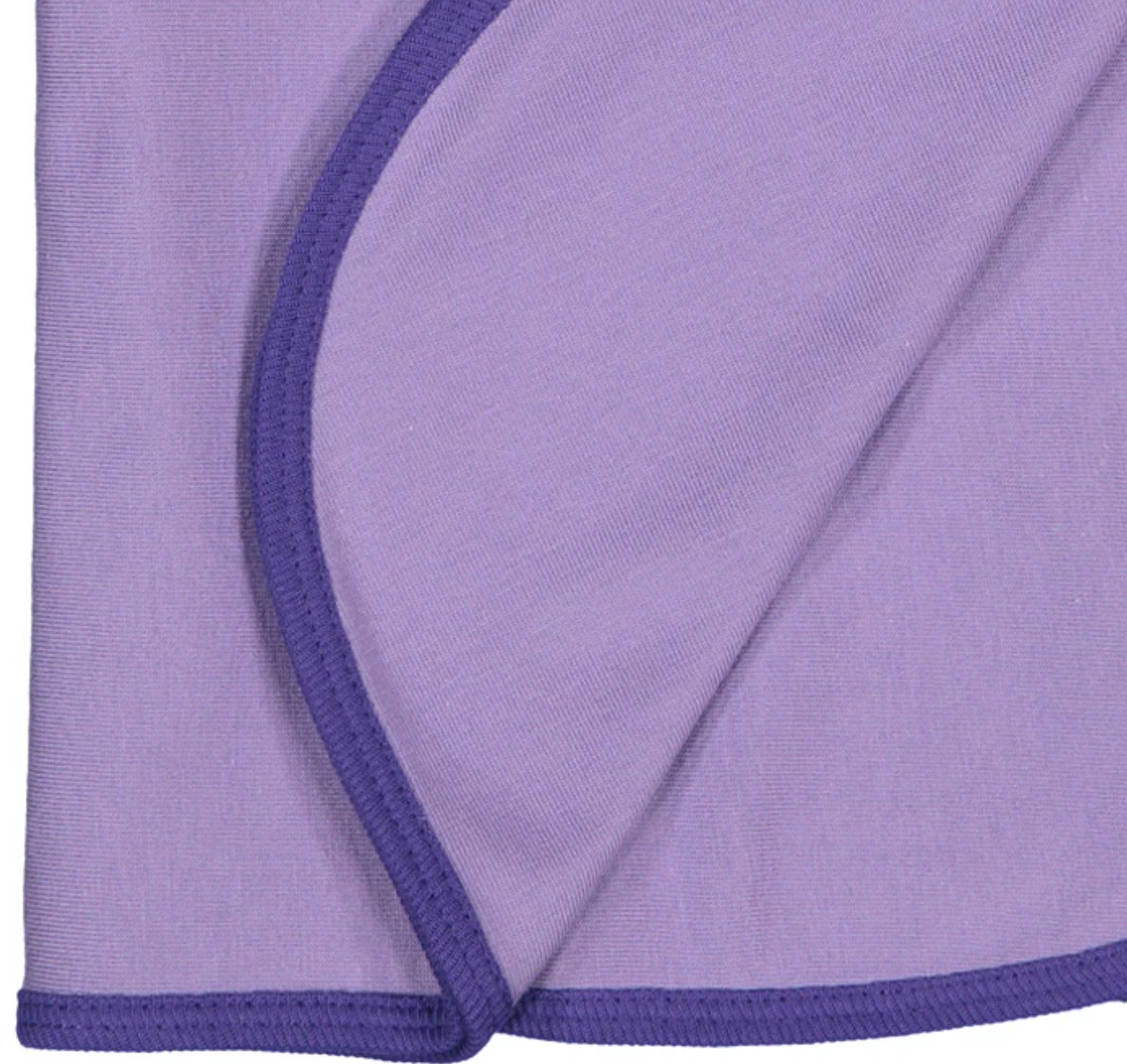 Baby Jersey Blanket,  5.5 oz., 100% Cotton Premium Jersey,   Lavender-Purple
