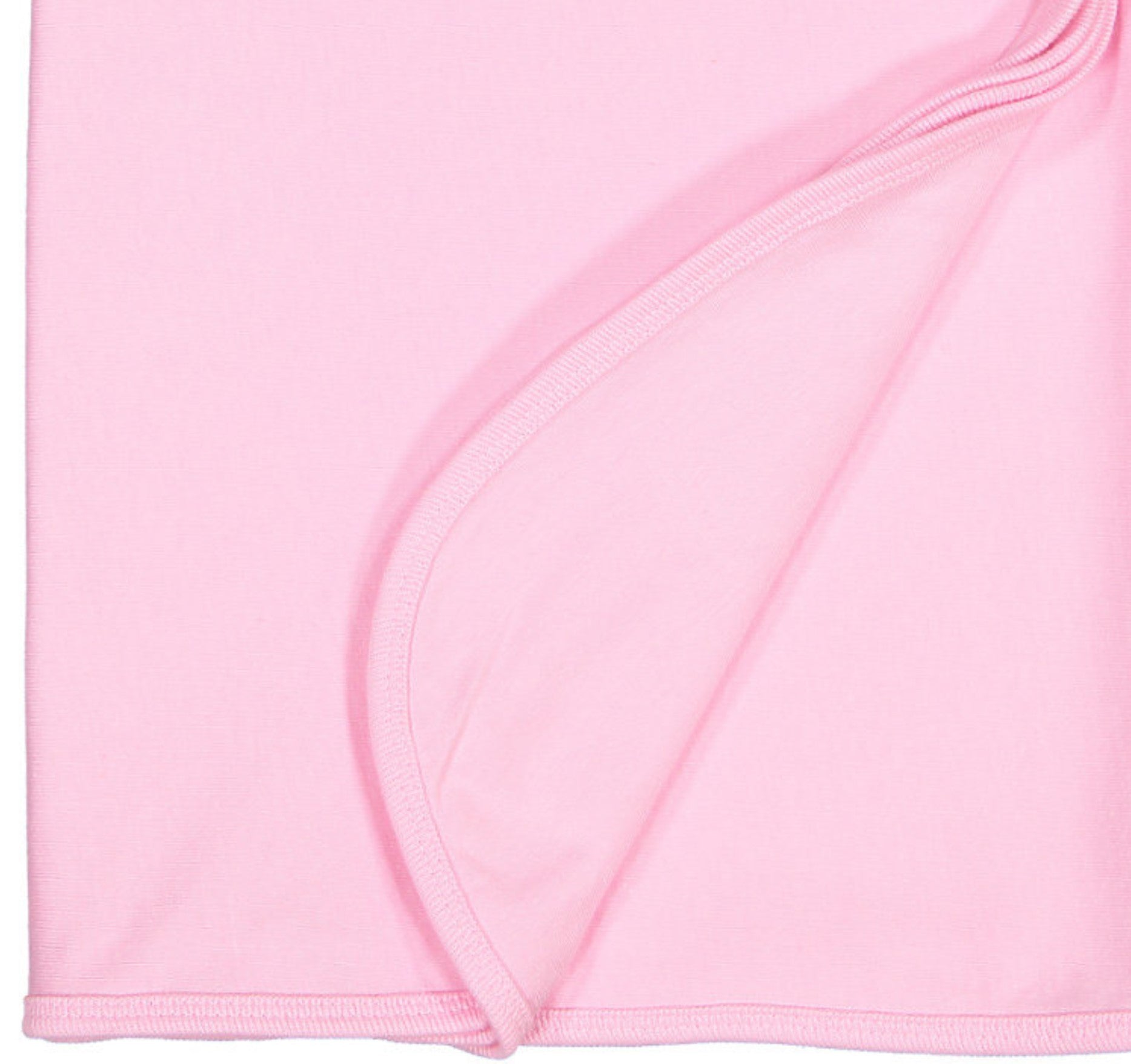 Baby Jersey Blanket,  5.5 oz., 100% Cotton Premium Jersey,   Pink