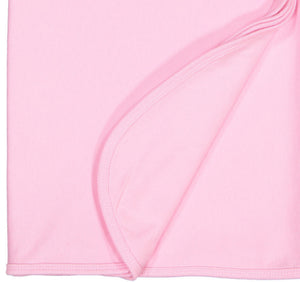 Baby Jersey Blanket,  5.5 oz., 100% Cotton Premium Jersey,   Pink