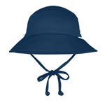 Load image into Gallery viewer, Baby Swim &amp; Sun Bucket Hat, (Ages: 0-6 M  &amp;  9-18 M), Navy
