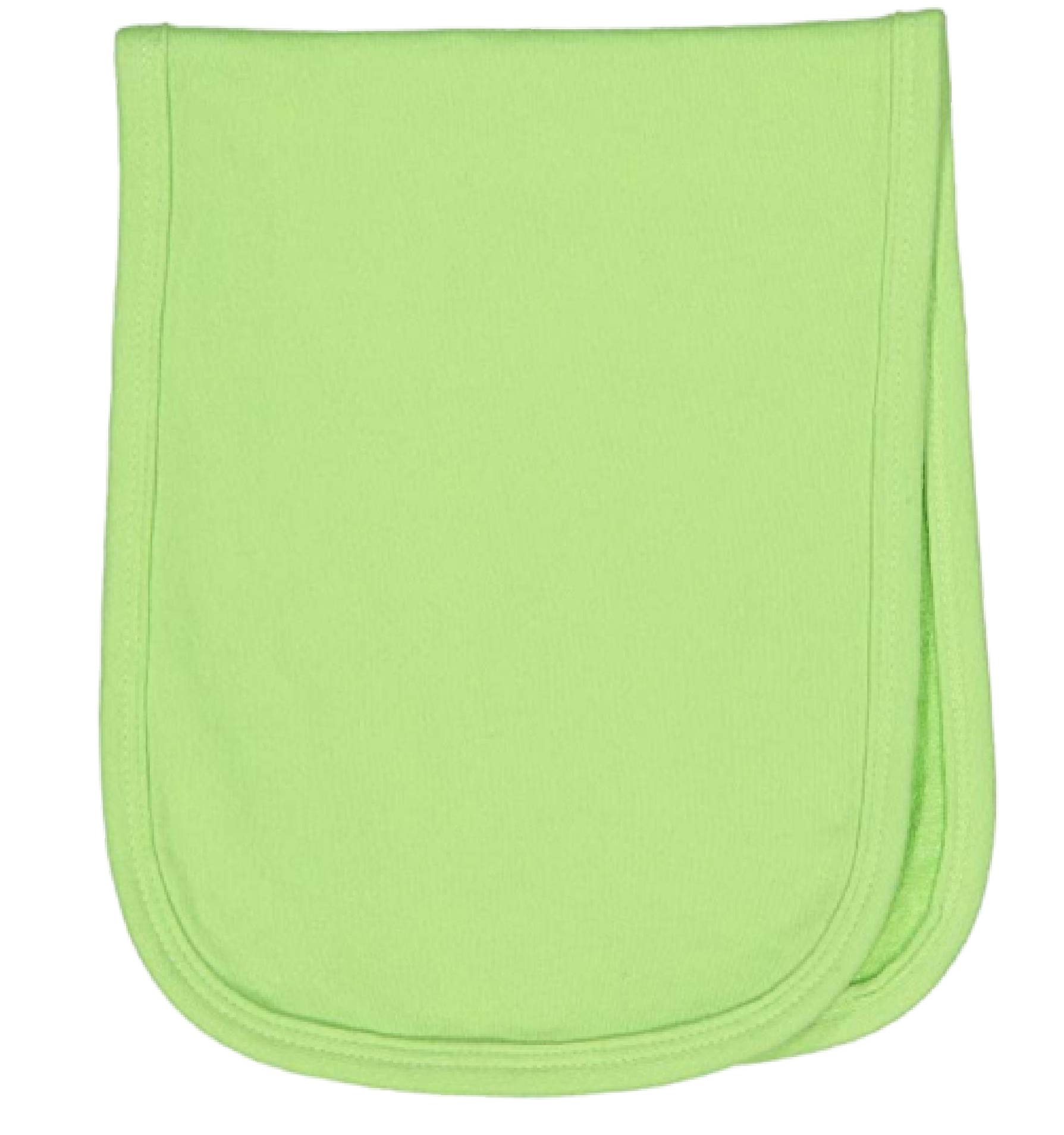 Baby Terry Burp Cloth, (50% Cotton / 50% Polyester), Key Lime Green