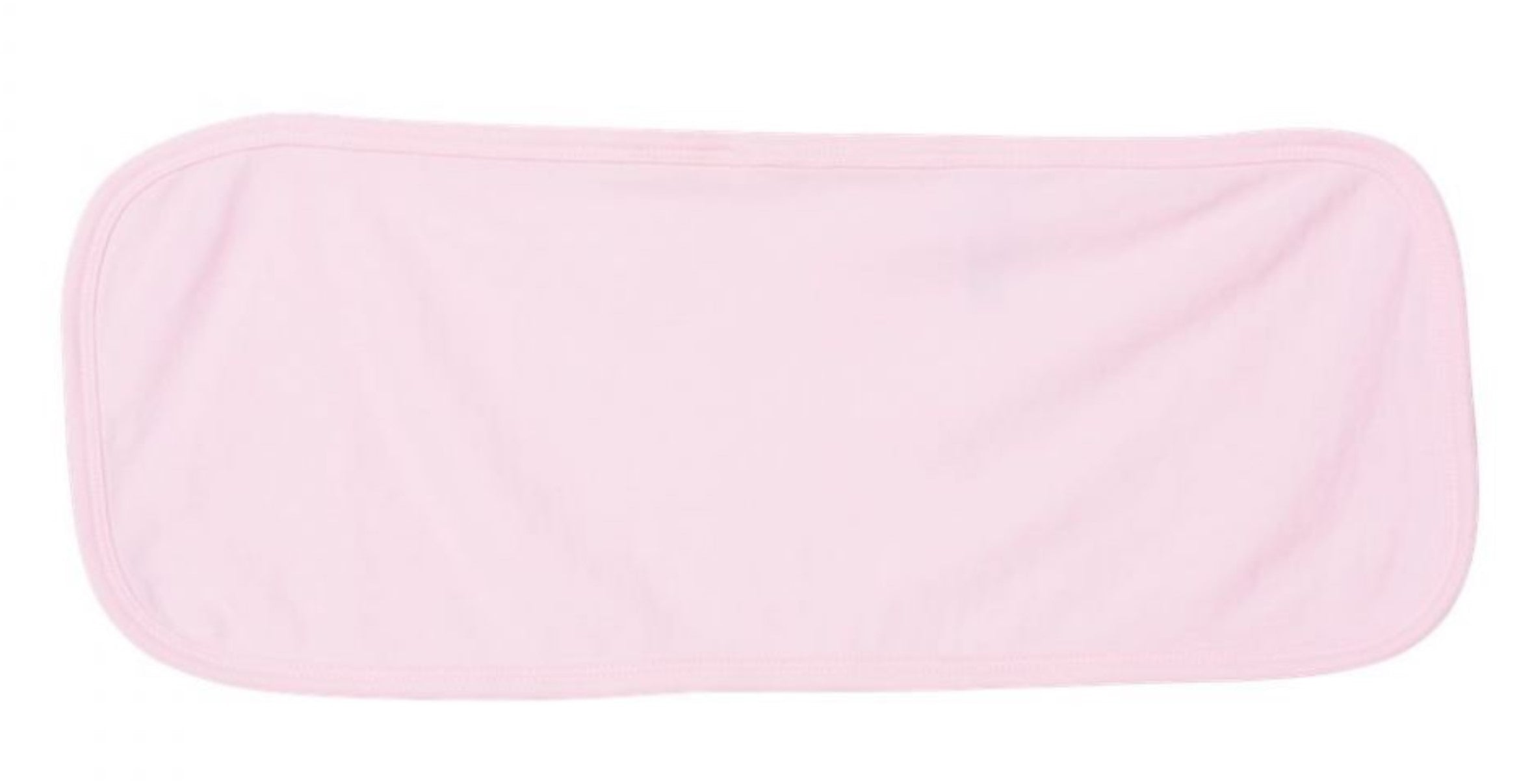 Baby Terry Burp Cloth, (50% Cotton / 50% Polyester), Light Pink