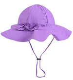 Load image into Gallery viewer, Baby (6 - 12 M),  Sun Protection Bucket Hat (Purple)
