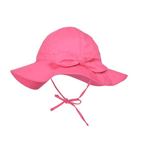 Baby (6 - 12 M), Sun Protection Bucket Hat (Pink)
