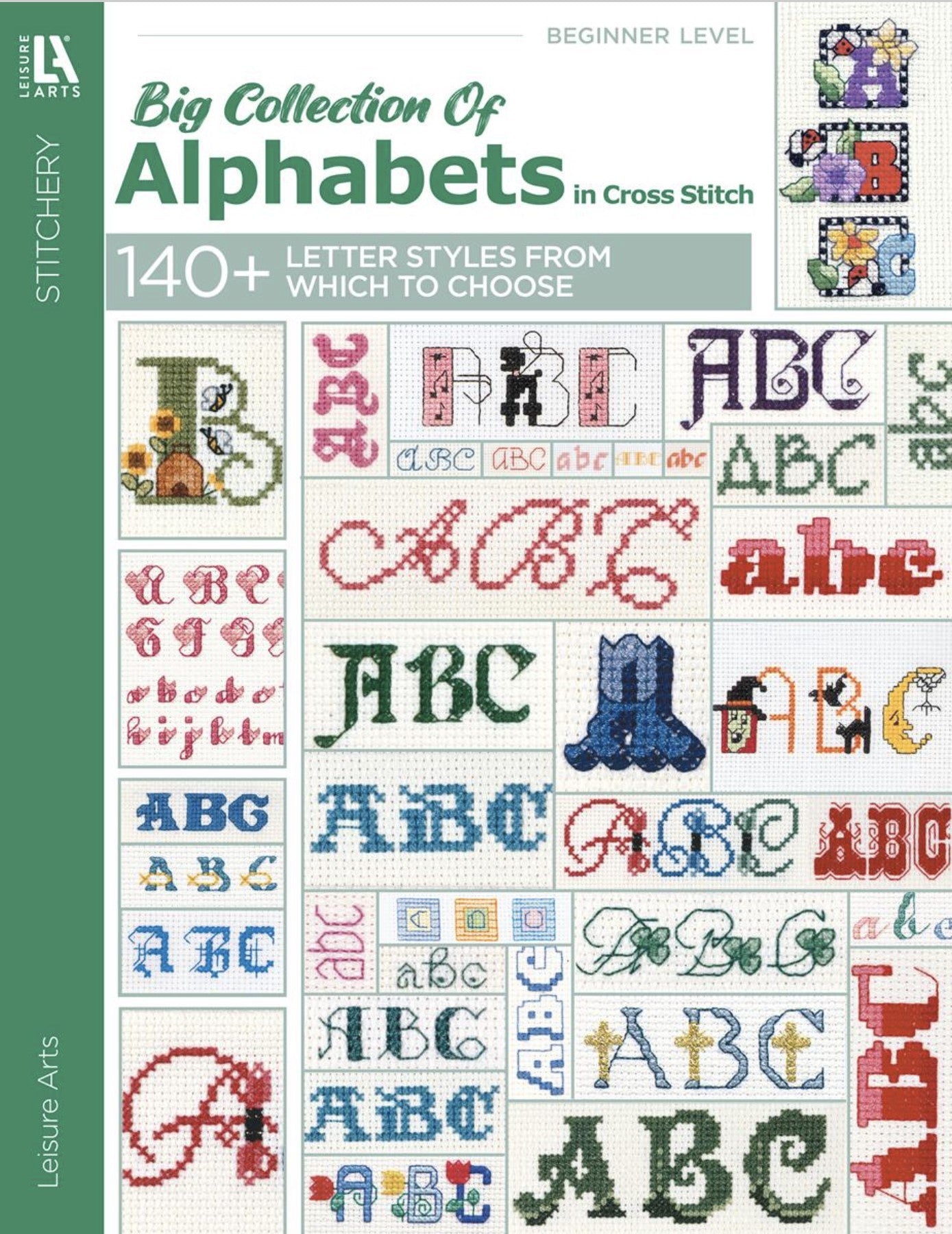 Big Collection Of Alphabets in Cross-Stich - Leisure Arts
