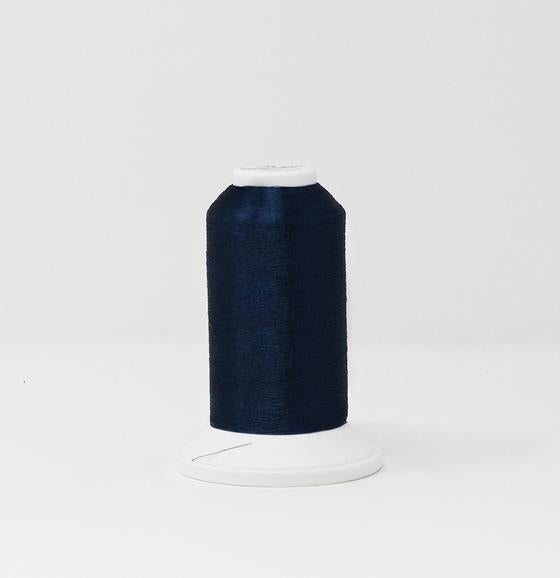 Blue Steel Color, CR Metallic Soft Touch Polyester, Machine Embroidery Thread, (#40 Weight, Ref. 4261), 2700 yd Cone by MADEIRA