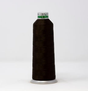 Burnt Taupe Brown Color, Polyneon Machine Embroidery Thread, (#40 Weight, Ref. 1957), Various Sizes by MADEIRA