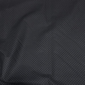 Black Tone Swiss Polka Dots - Black Background Fabric, 100% Cotton, Ref. C790-110 BLACK, Black Tone on Tone Collection by Riley Blake Designs®
