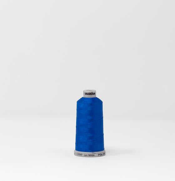 Cal Blue Thread Calypso Blue Color, Polyneon Machine Embroidery Thread, (#40 Weight, R ...