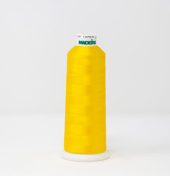 Canary Yellow Color, Classic Rayon Machine Embroidery Thread, (#40 Weight, Ref. 1068), Various Sizes by MADEIRA