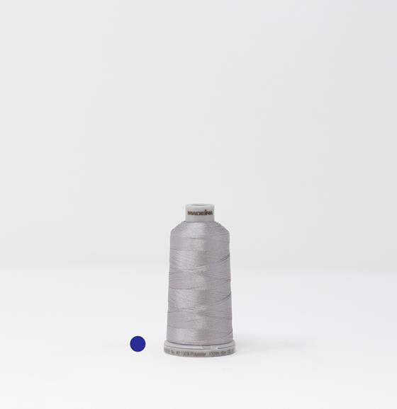 Gray Poly Embro Cement Gray Color, Polyneon Machine Embroidery Thread, (#40 / #60 Weig ...