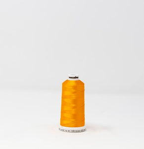 Citrus Burst Orange Color, Classic Rayon Machine Embroidery Thread, (#40 Weight, Ref. 1137), Various Sizes by MADEIRA