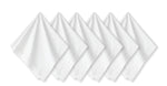 Load image into Gallery viewer, White Dinner Napkins with Classic Hemstitch, Various Sizes
