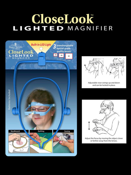 Taylor Seville Closelook Lighted Magnifier