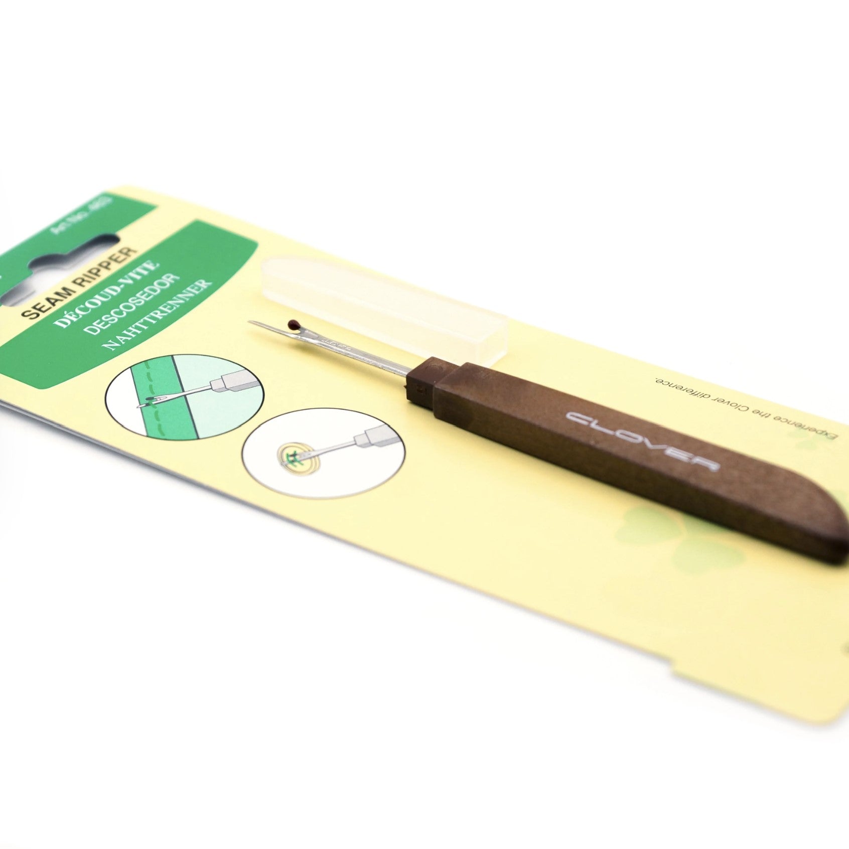 Brown Handle (4.6")  Seam Ripper by Clover®