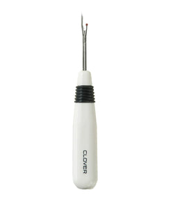 White/Black Ergonomic  (4.6") Seam Ripper by Clover®