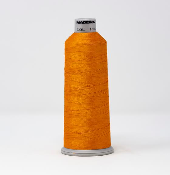 Copper Brown Orange Color, Polyneon Machine Embroidery Thread, (#40 Weight, Ref. 1763), Various Sizes by MADEIRA