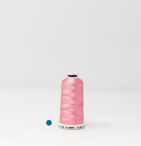 Cotton Candy Pink Color, Classic Rayon Machine Embroidery Thread, (#40 / #60 Weights, Ref. 1116), Various Sizes by MADEIRA