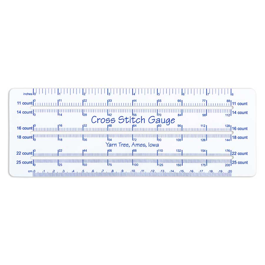 Cross Stitch Gauge 8" by Yarn Tree