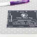 Load image into Gallery viewer, Cross Stitch Key by It’s Sew Emma
