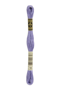 Six Strand Floss, DMC  (Purple Colors) 100% Cotton
