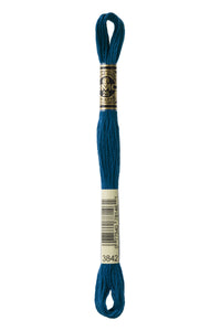 Six Strand Floss, DMC  (Dark Blue Colors) 100% Cotton