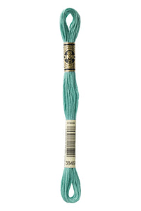 Six Strand Floss, DMC  (Teal Colors) 100% Cotton