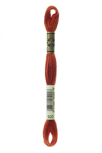 Six Strand Floss, DMC  (Red Colors) 100% Cotton