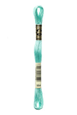 Load image into Gallery viewer, Six Strand Floss, DMC  (Teal Colors) 100% Cotton
