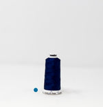 Load image into Gallery viewer, Dark Denim Blue Color, Classic Rayon Machine Embroidery Thread, (#40 / #60 Weights, Ref. 1242), Various Sizes by MADEIRA

