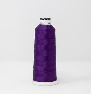 Deep Lilac Purple Color, Classic Rayon Machine Embroidery Thread, (#40 / #60 Weights, Ref. 1122), Various Sizes by MADEIRA