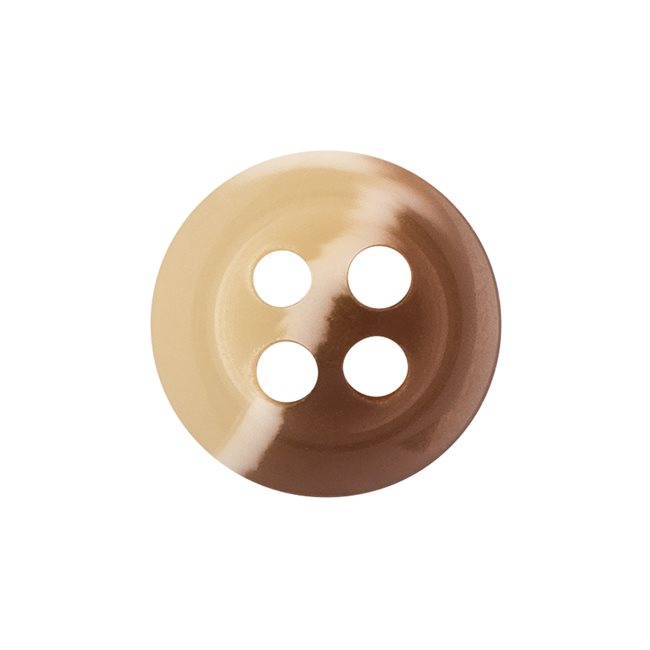 Designer Rounded Edge Buttons - Light Tan Color - Various Sizes