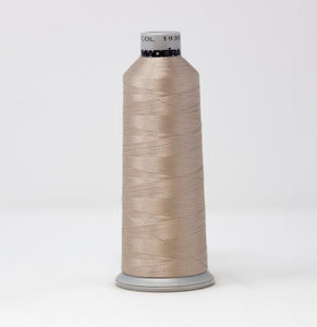 Doe Skin Beige Color, Polyneon Machine Embroidery Thread, (#40 Weight, Ref. 1938), Various Sizes by MADEIRA