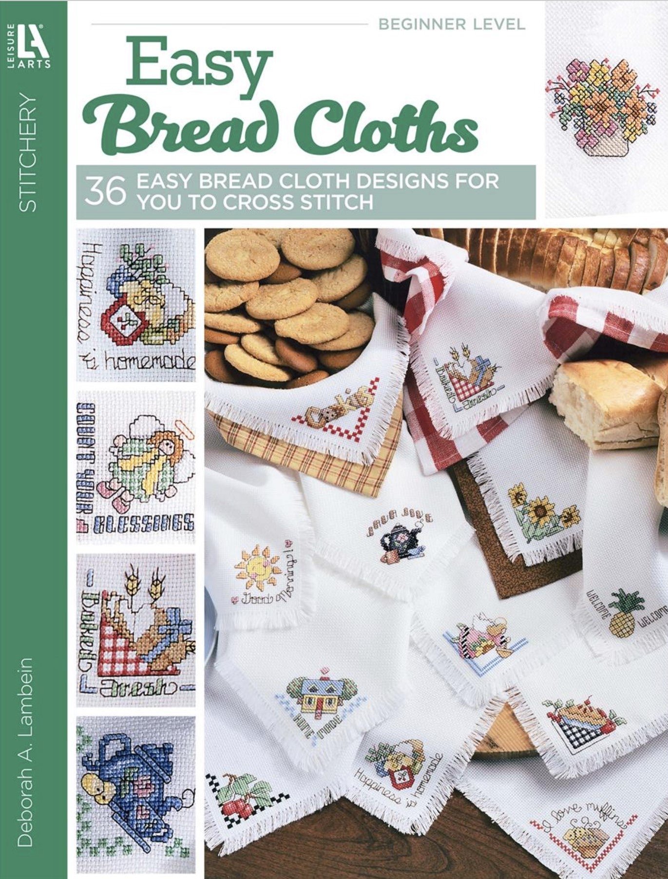 36 Easy Bread Cloths To Cross-Stitch Book by Deborah A. Lambein - Leis –  Blanks for Crafters