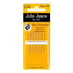 Load image into Gallery viewer, Easy-Threading Hand Sewing Needles (Sizes: 4 / 8) by John James®

