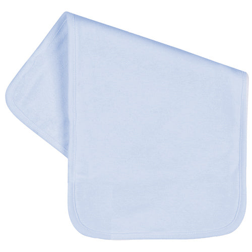 Embroidery Blank, Baby Burp Cloth (Blue)