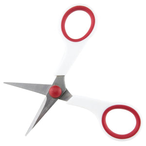 SINGER Fabric Scissors with Comfort Grip, 1-pack, Red & White 1-pack  Scissors