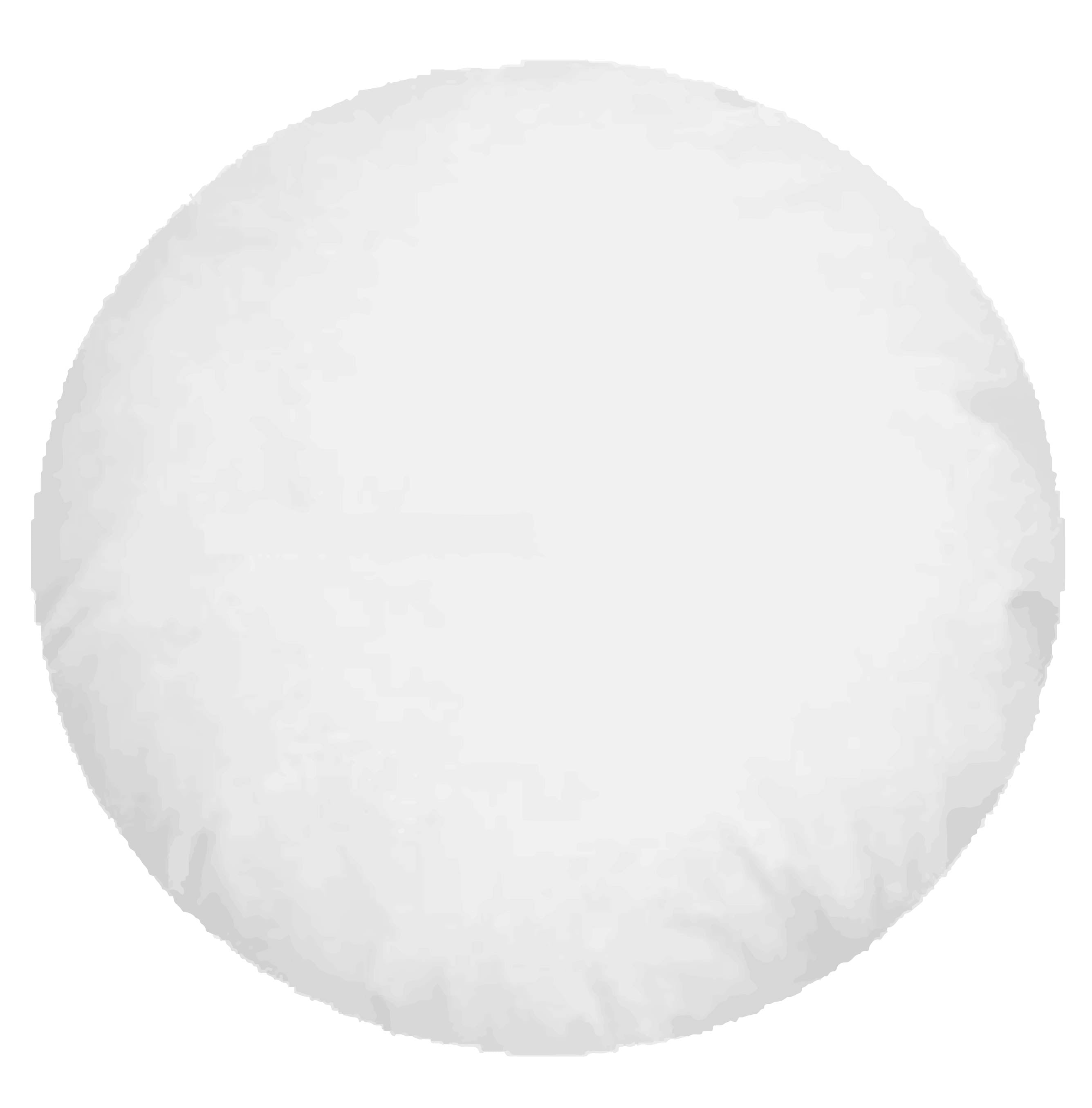 Round Pillow Inserts,   Various Sizes
