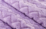 Load image into Gallery viewer, Fleece Infant Blanket, 30 x 40 in, Lavender Color
