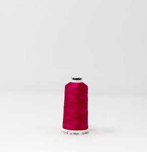 Fuchsia Pink Color, Classic Rayon Machine Embroidery Thread, (#40 / #60 Weights, Ref. 1110), Various Sizes by MADEIRA