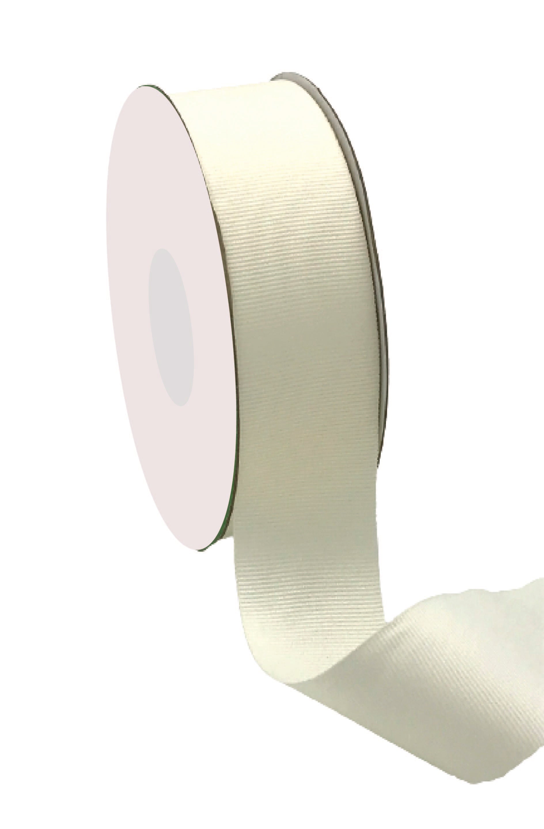 1.5 Inch, Light-Weight Flat Grosgrain Ribbon with Woven Edge, 27 yards