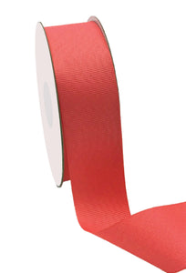 1.5 Inch, Light-Weight Flat Grosgrain Ribbon with Woven Edge, 27 yards