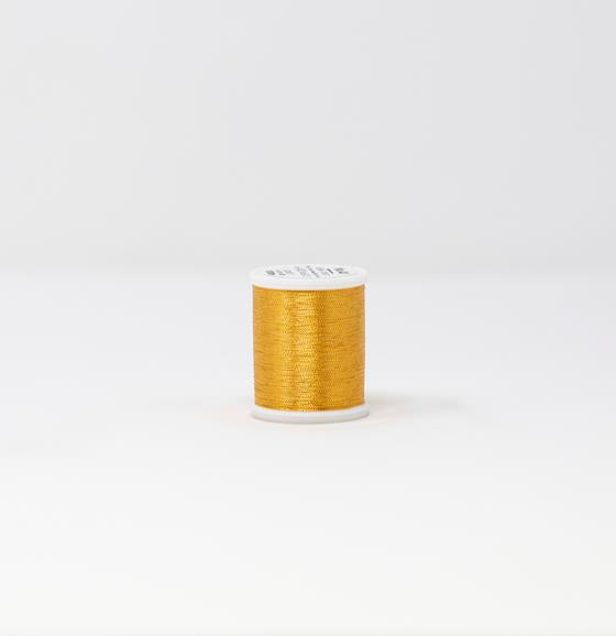 Gold 1, FS Smooth Metallic Machine Embroidery Thread, (#40 Weight, Ref. 4001), 1100 yd Spool by MADEIRA