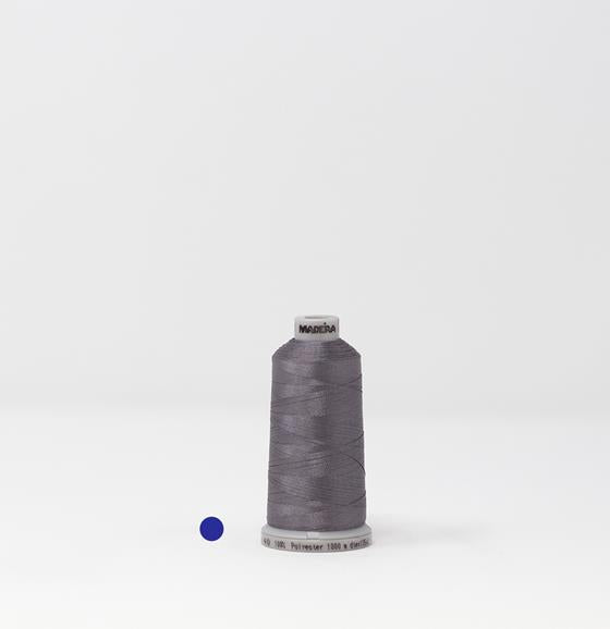 Metal Gray Color -- Ref. # 1741 -- Polyneon Machine Embroidery Thread ...