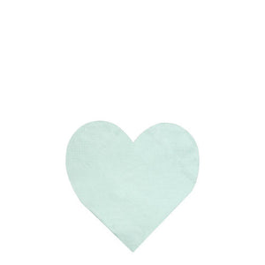 Heart-Shaped Napkins (Small),  Pack of 20